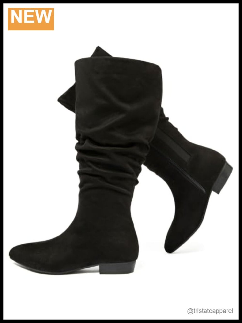 Wide Calf Knee High Boots for Women, Extra Wide 27" Calf, Faux Leather Comfort